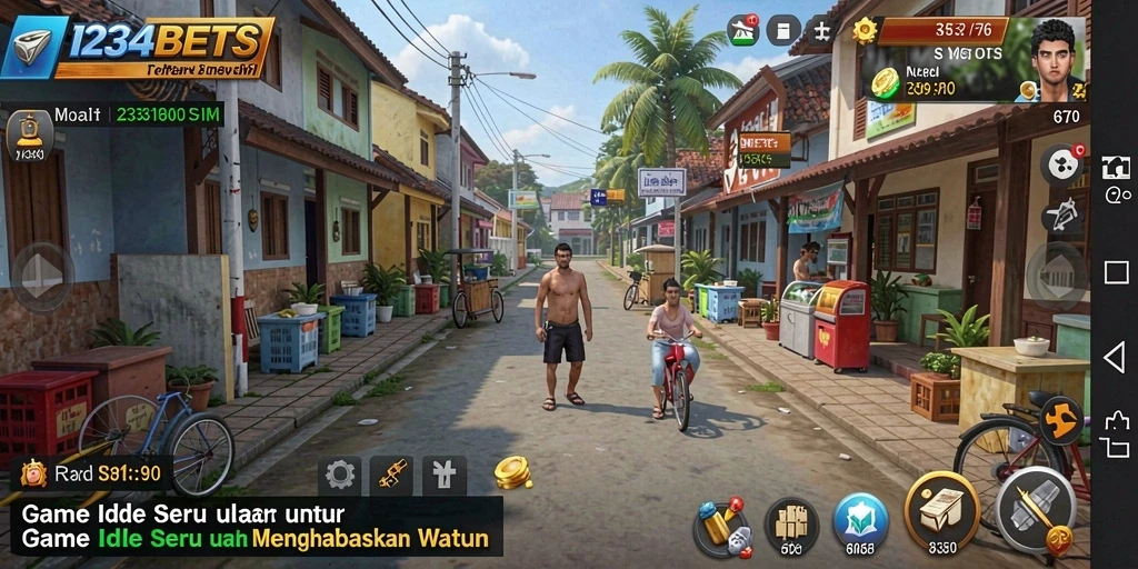 Tampilan gameplay 1234BETS yang menarik dan interaktif.