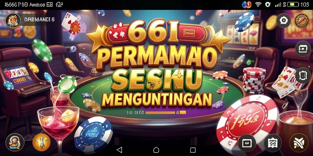 Screenshot utama 666I menampilkan gameplay Kasino yang mendebarkan.