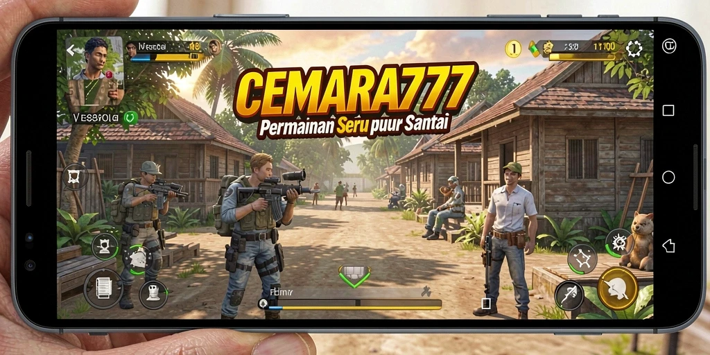 Screenshot menampilkan gameplay seru CEMARA777 dengan grafis menarik.