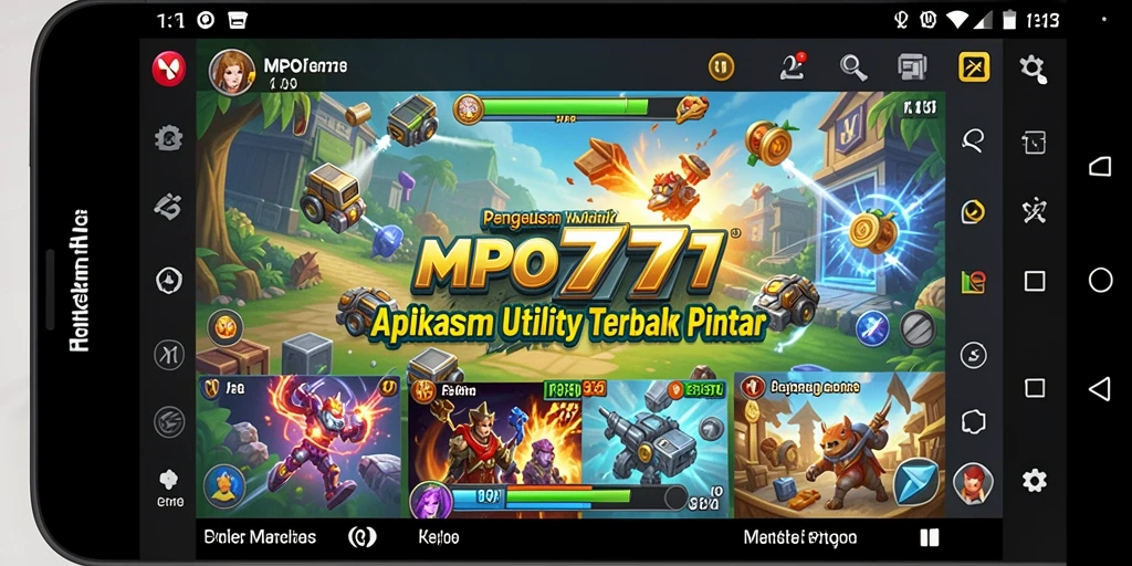 Tampilan antarmuka MPO777 yang sederhana dan fungsional.