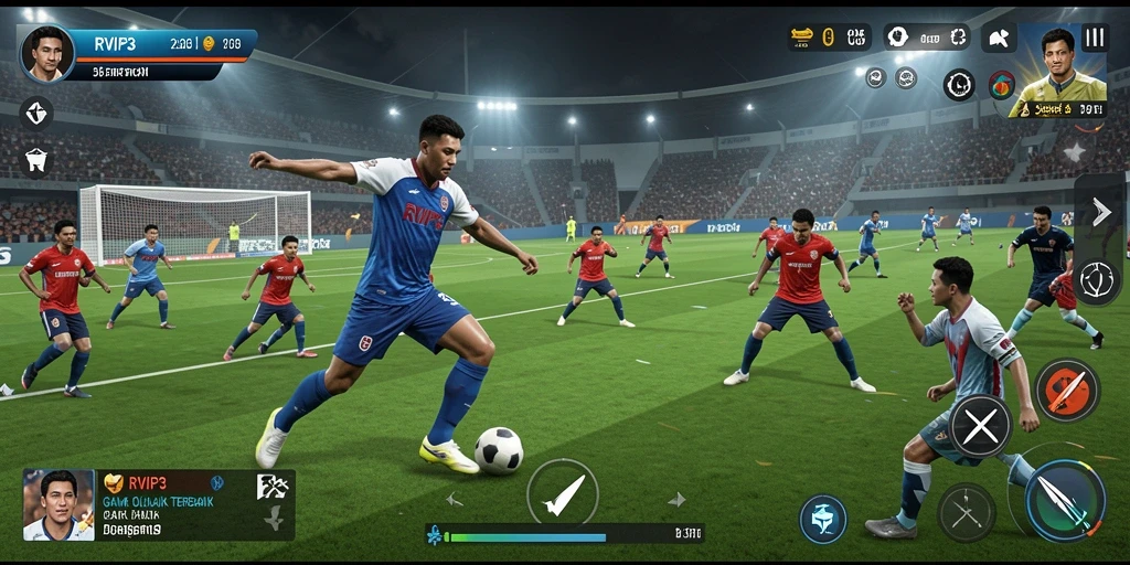 Tampilan gameplay RVIP3 yang menegangkan dan mendebarkan.