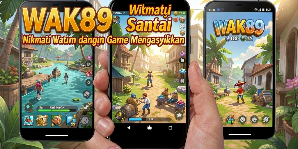 Tampilan gameplay WAK89 yang menarik dan penuh warna.