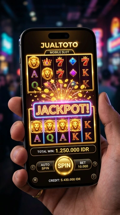 Antarmuka pengguna jualtoto yang menarik dan intuitif.